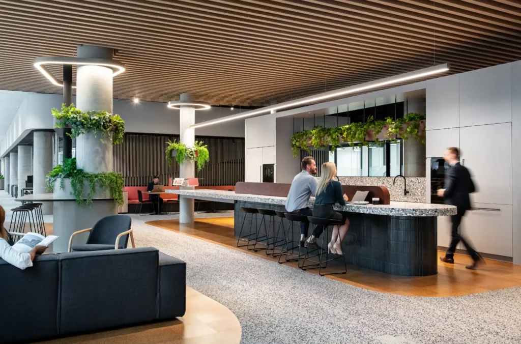 Careers 1 Waterman Coworking Membership Kitchen Breakout Space At Eastland
