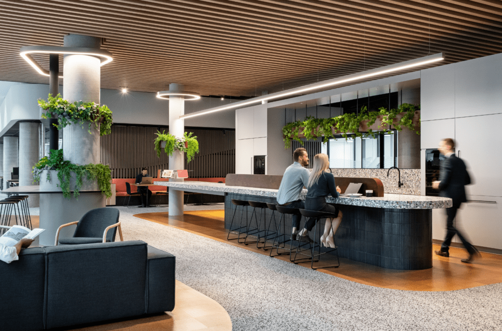 Waterman Eastland - Coworking Lounge And Kitchen Area