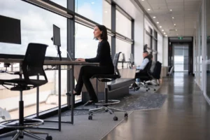 Hot Desking Hallway Waterman Chadstone