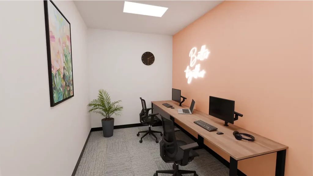 Waterman Clayton, 2 Person Office Space