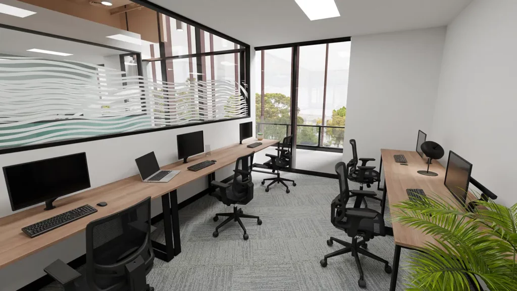 Clayton Suite 16 5 Person Office