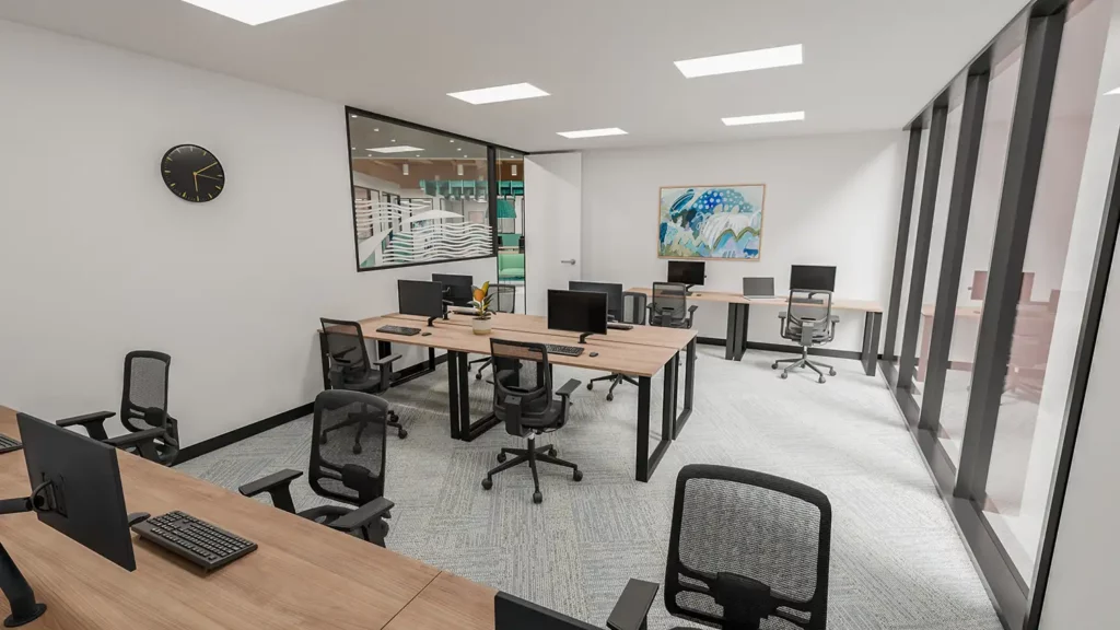 Clayton Suite 18 9 Person Office Space