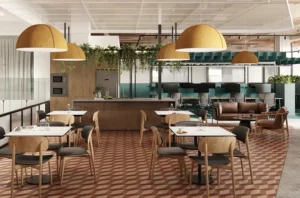 Waterman Clayton Communal Kitchen Render