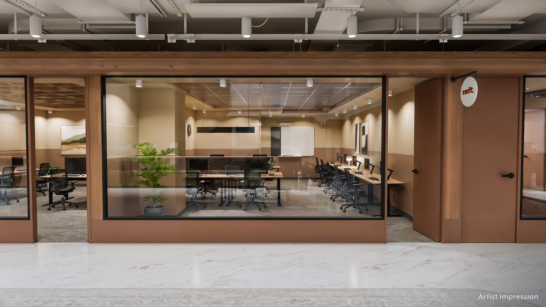 Collins Office Render Suite 32 10 Person Capacity