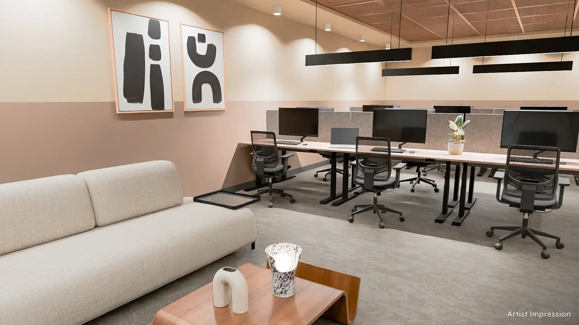 Collins Office Render Suite 38 8 Person Capacity