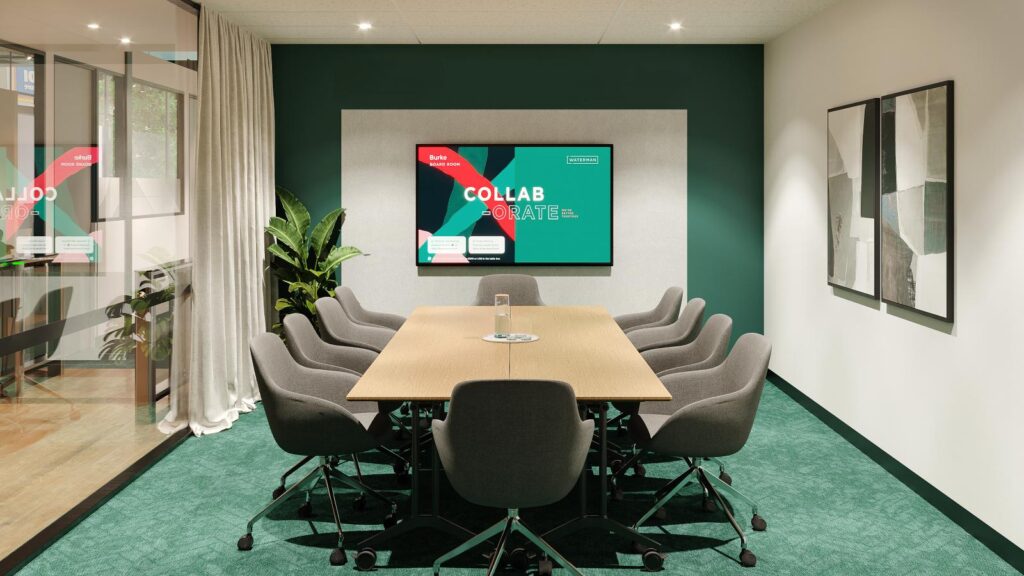 Waterman Workspaces Blackburn North 10 Person Boardroom Hire