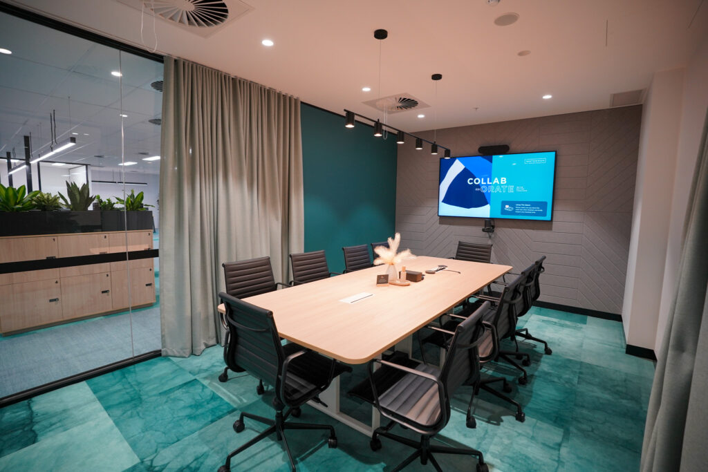 Chapel Street 12 Person Boardroom Hire at Waterman South Yarra