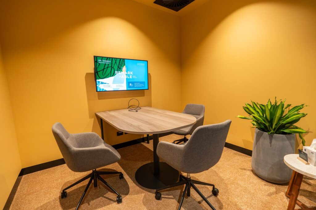 Drewery 3 Person Meeting Room Hire Hire in Melbourne CBD at Waterman Collins Street