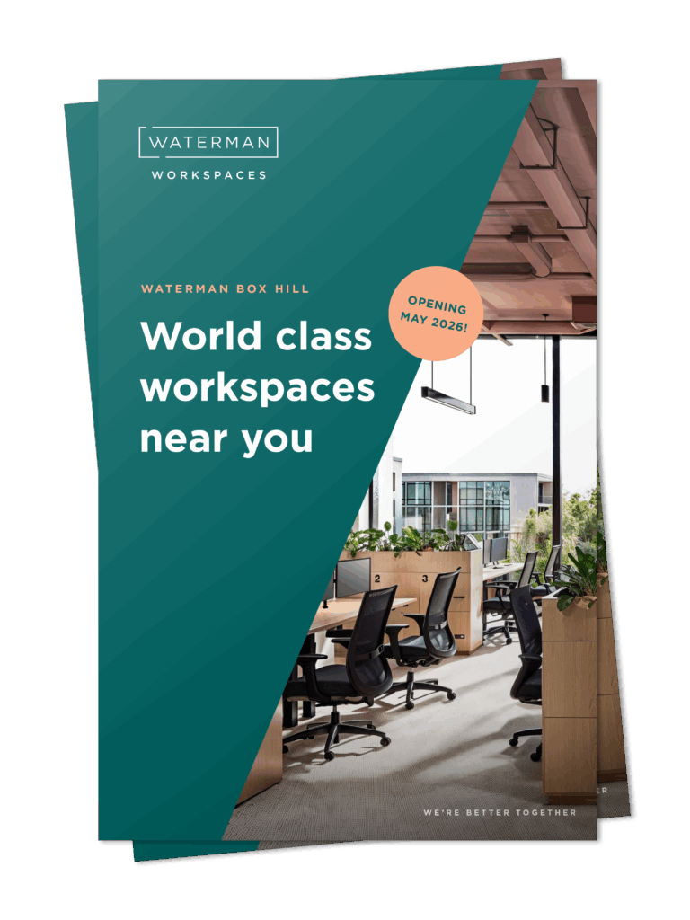 Waterman Box Hill Brochure Mockup