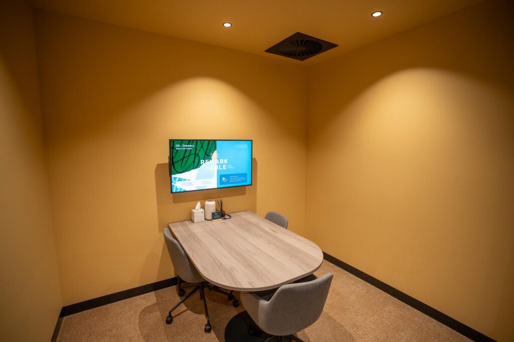 Waterman Collins Street Coworking Centre in Melbourne CBD 3 Person Drewery Meeting Room for Hire