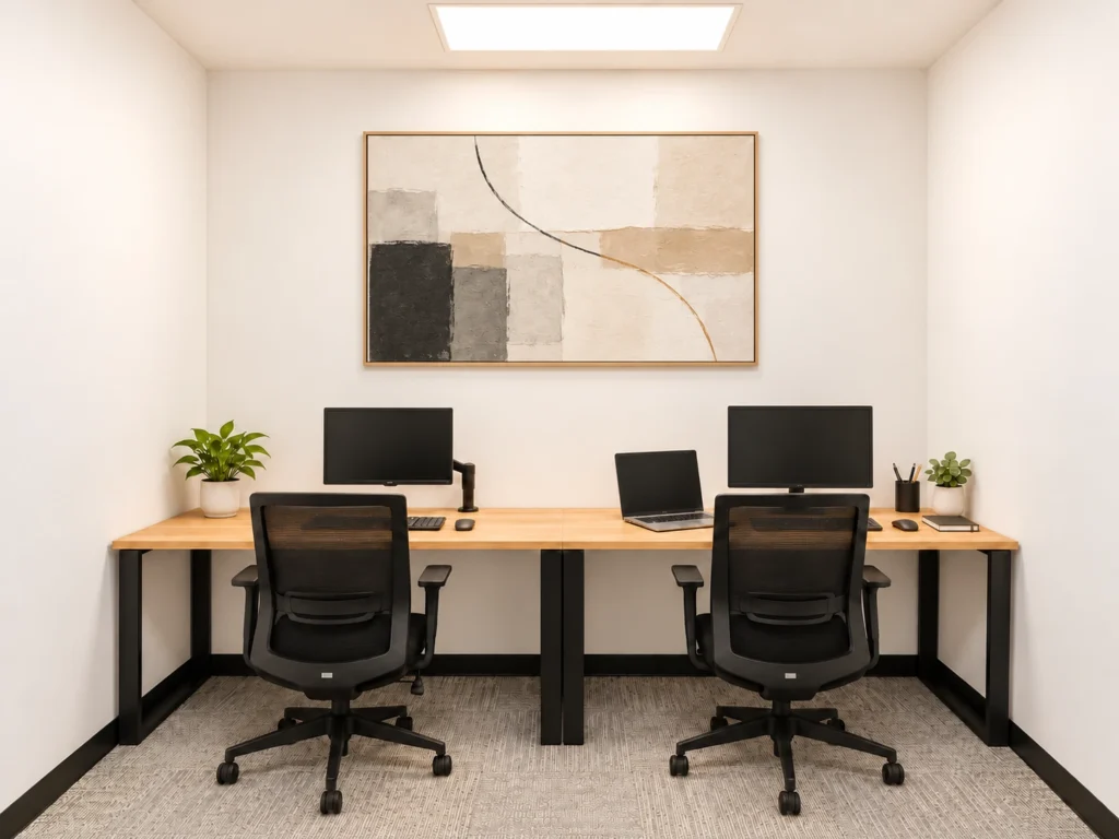 Bundoora Suite 23 with art