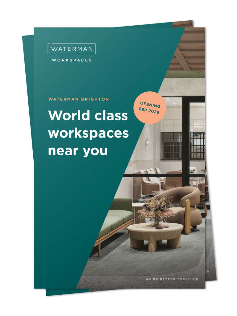 Waterman Brighton Brochure Mockup
