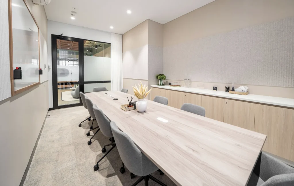 Gardenvale 8 Person Meeting Room for Hire in Brighton at Waterman Workspaces