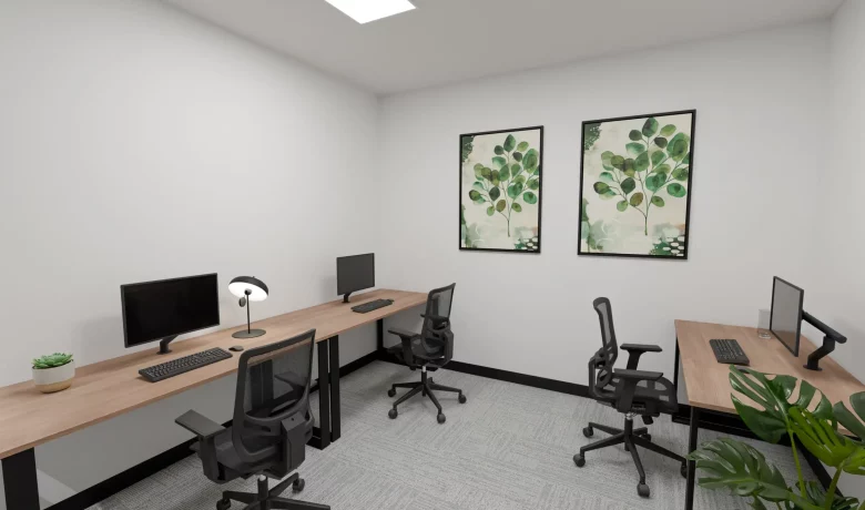 Clayton Suite 01 3 Person Office Space