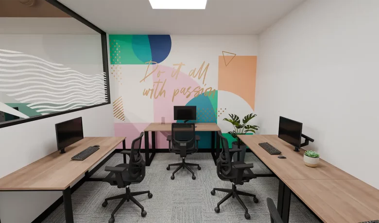 Waterman Clayton, 4 Person Office Space
