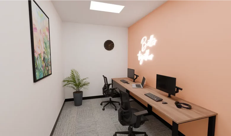 Waterman Clayton, 2 Person Office Space