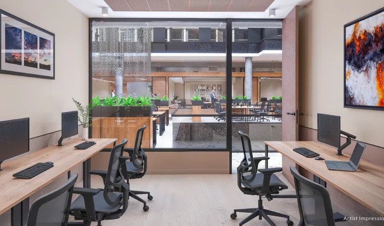 Collins Office Render Suite 4 5 Person Capacity