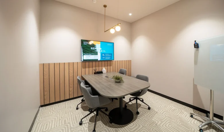 Harrow 4 Person Meeting Room for Hire in Box Hill at Waterman Workspaces