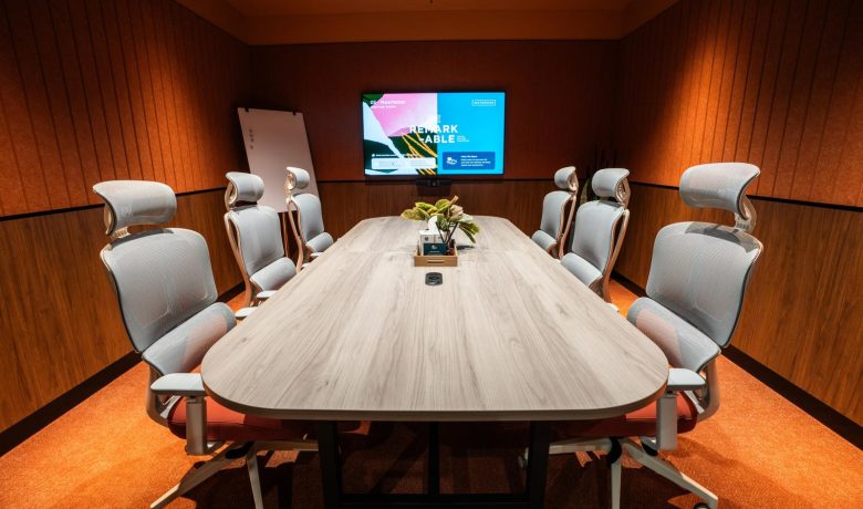 Premium 6 Person Meeting Room Hire Melbourne CBD - Manchester Meeting Room at Waterman Collins Street