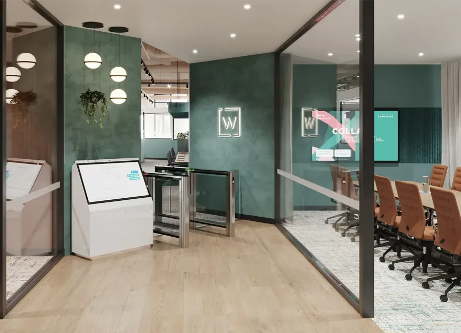 Waterman Clayton Turnstiles Render