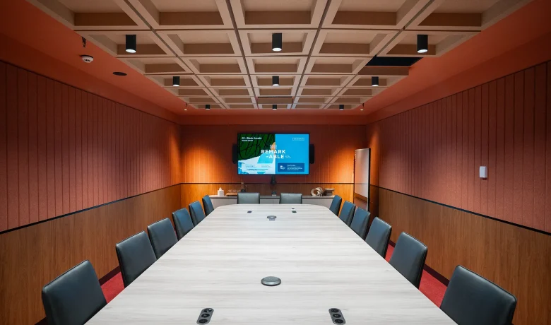 Waterman Collins Street Coworking Centre in Melbourne CBD The Block Arcade 16 Person Boardroom for Hire