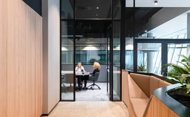 Waterman Dedicated Desk 2 People in Bookable Meeting Room at Eastland
